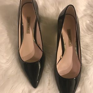 Brand New black Zara Block Heels size 10